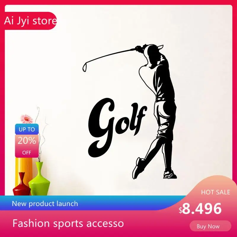 

Vinyl Golf Wall Decal, Professional Player, Home Art Decoration, Decal, High Quality, gef05