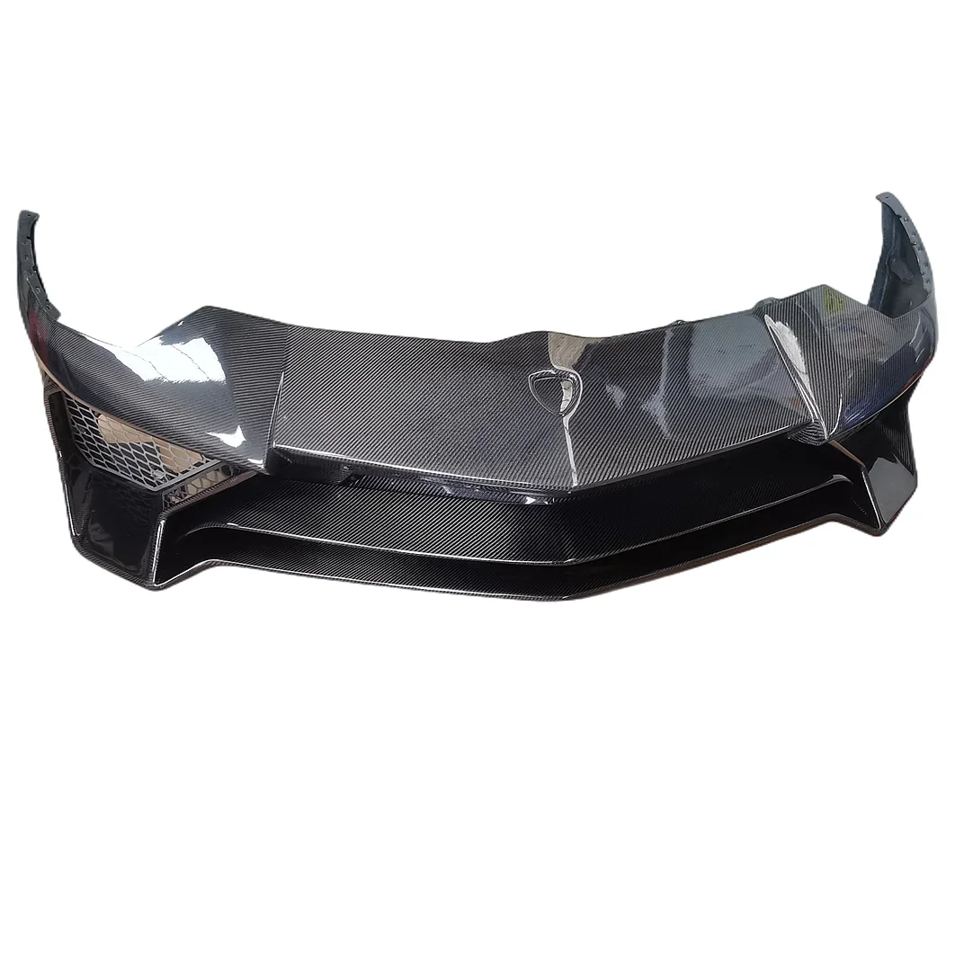 

High Quality SV Style Full Carbon Fiber Front Bumper for Lamborghini aventador LP700 LP720 LP750SV Upgraded SV Front Bumper