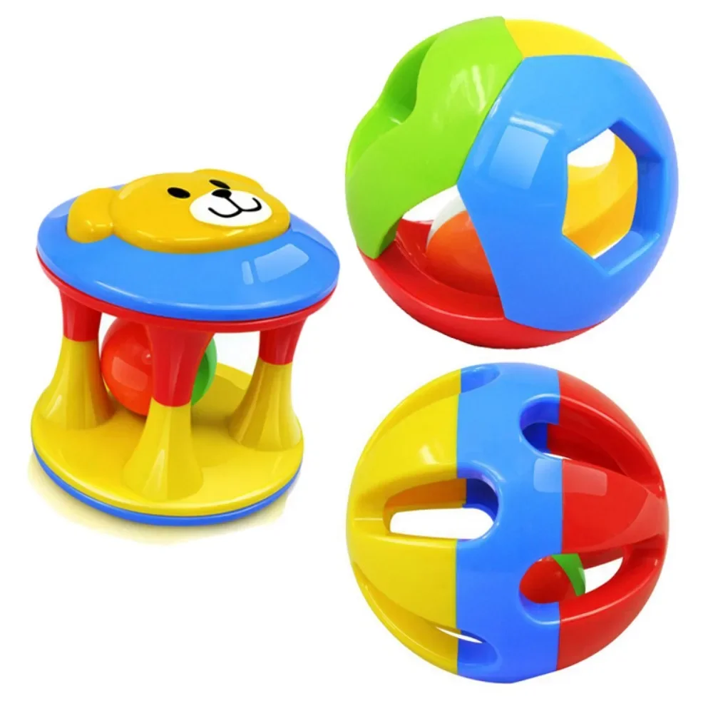 Baby Toy Handbell Ball Bell Baby Hand Catcher Toy Ball for 0-12 Months Old Baby Rattles & Mobiles Toddler Toys newborn toys