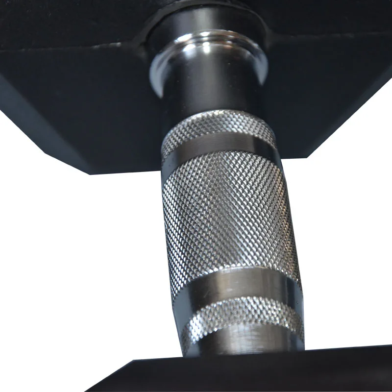 Customized Quality Rubber-coated Hexagonal Dumbbells (multiple Kilograms Available)promote sales