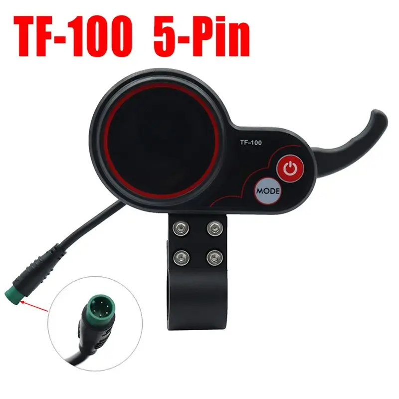 4X TF-100 Display Scooter Skateboard Dashboard Portable Outdoor For Kugoo M4 Shilop Electric Scooter Parts(6Pin)