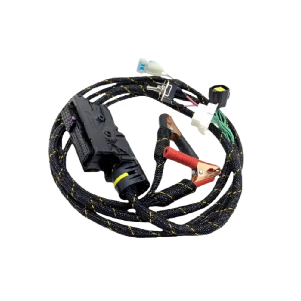 For Doosan DX DL06 DL08 Weichai EDC7 Engine Starter Test Wiring Harness Excavator Parts