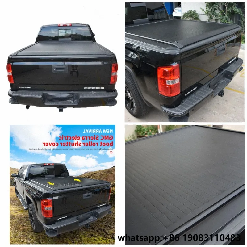 Wholesale Waterproof Truck Electric Electric Roller Shutter Cover Pickup Bed Cover for GMC SIERRA 2014-2019