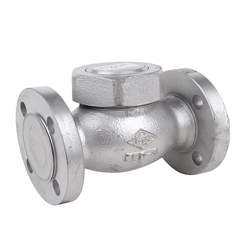 MS DC407L Ball Valves Ductile Iron JIS20K Flange Swing Type LPG  Back High Pressure Check Valve 2