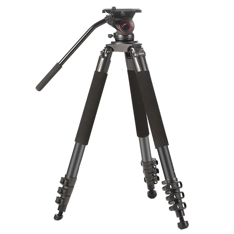 

miliboo MTT702A Portable Aluminium tripod for Professional Camcorder/Video/Digital Camera/DSLR Tripod Stand,with Hydraulic Ball