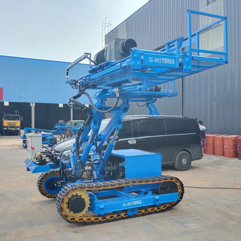 High Quality Full Hydraulic Anchor Drilling Machine Soil Nailing Multifunctional Slope Protect Crawler Anchor Drilling Rig