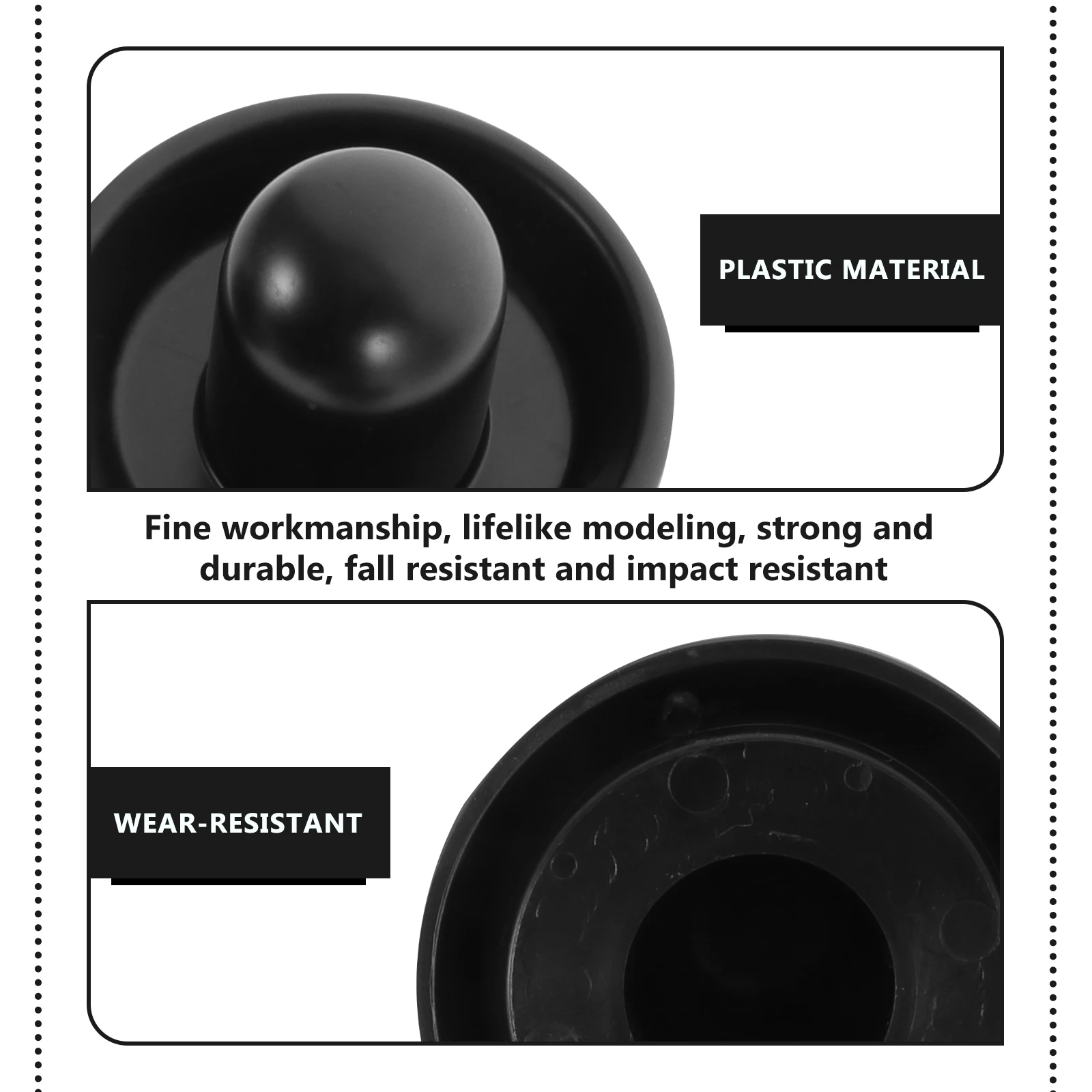 

Ice Hockey Table Batting Machine Game Putter Air Pucks for Accessories Component