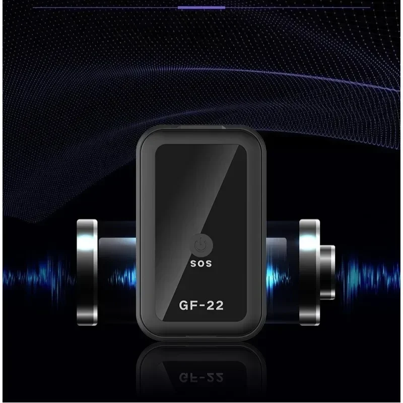 For Car Tracker Real Time Magnetic GPS Device Anti-Loss Location Precise Positioner SOS Alarm Device GF22 Mini