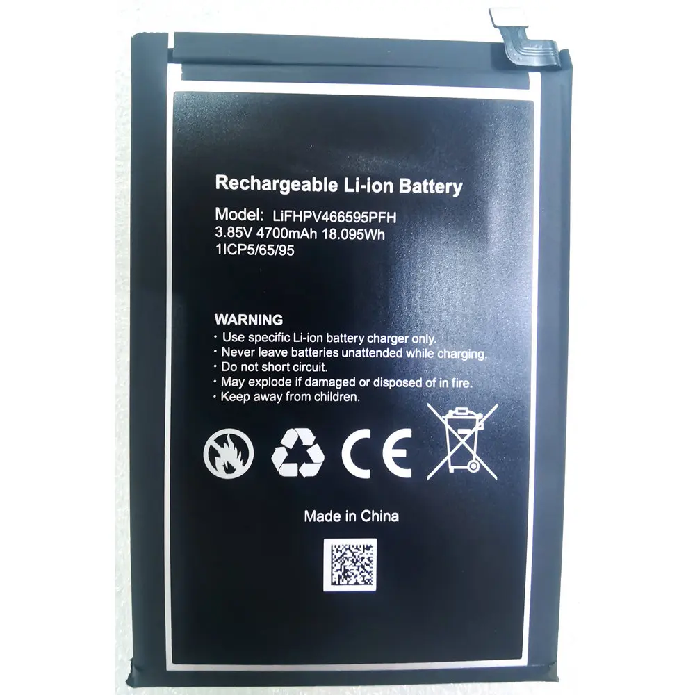 

LiFHPV466595PFH Battery For Blackview A52 Mobile Phone 1ICP5/65/95