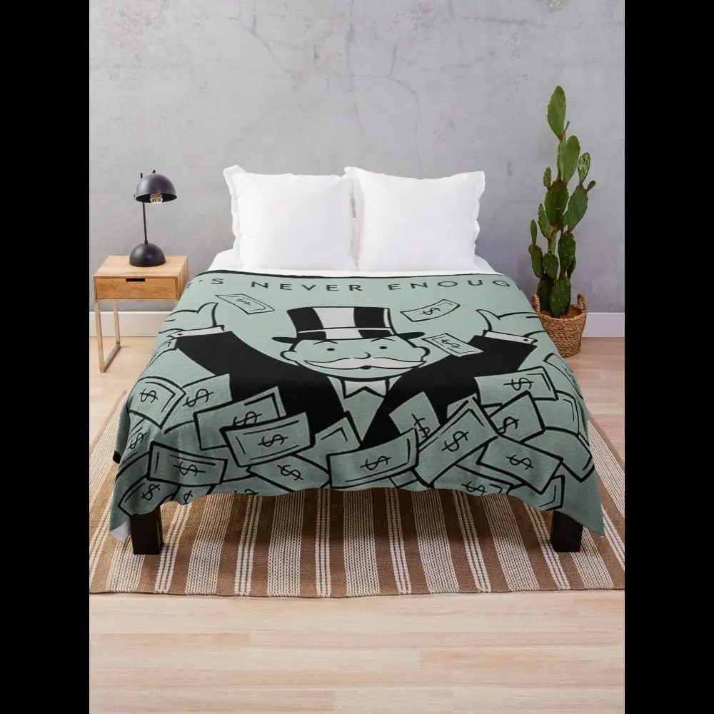 

Ambition Motivation Throw Blanket Inspiring Design for Cozy Moments at Home or Garden