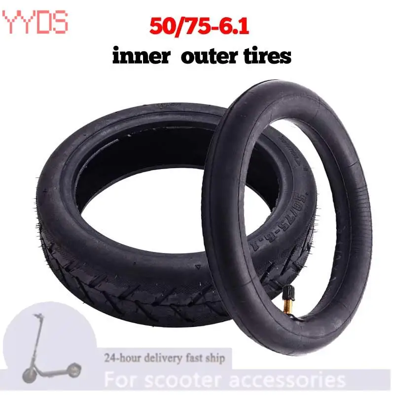 50/75-6.1 for Xiaomi Mijia M365 Pro Electric Scooter Inflatable Outer Tyre 8 1/2X2 Tube Tire Replacement Inner Camera