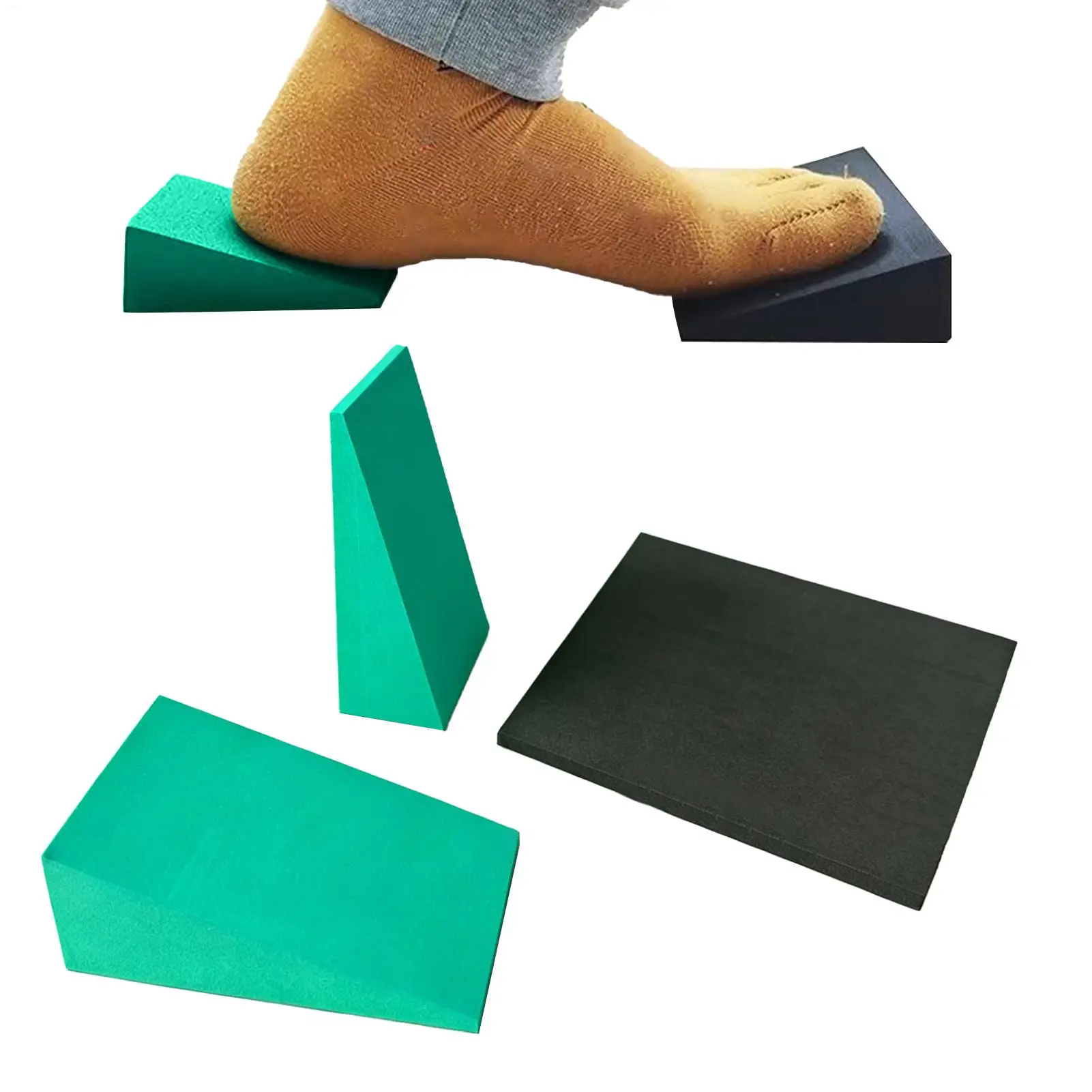 Squat Wedge Block EVA Calf Stretching Support Slant Board Calf Stretch Wedge for Gym Fitness Dorm Home Training Workplace