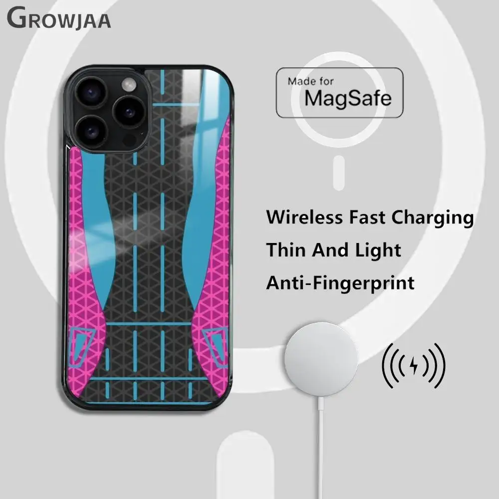 حافظة هاتف CS 2 Csgo لهاتف آيفون 16 15 14 13 12 11 Pro Max Plus Mini Magsafe مرآة لاسلكية مغناطيسية Funda