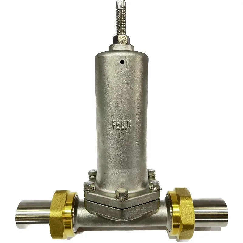 Cryogenic Economizer Pressure Reducing Valve Regulator Pn25/50 DN25 for LNG LN2 LAr LO2