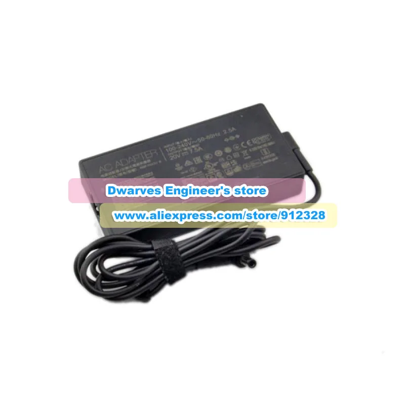 20V 7.5A 150W ADP-150CH B AC Adapter A18-150P1A for TUF GAMING FX505DT FX705DT ROG G531GT G731GT PX571GT UX535LI GL731GT GL531GT