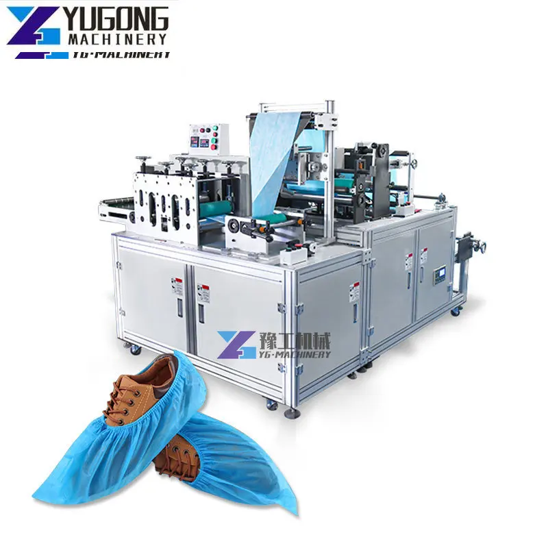 120-160pcs/min Nonwoven Product Production Line Disposable Medical Shoe Cover Machine Rain Shoe Medical Shoes Cover Machine