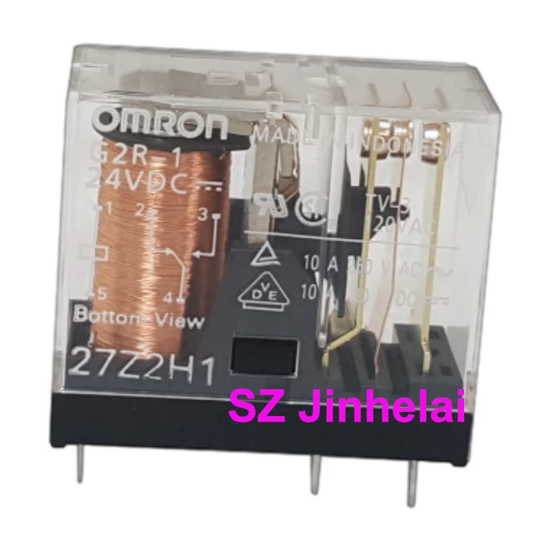 10pcs Authentic Original Omron Relays G2R-1 G2R-2 G2R-1-E G2R-1A-E 5VDC 12VDC 24VDC 220VAC 110VAC