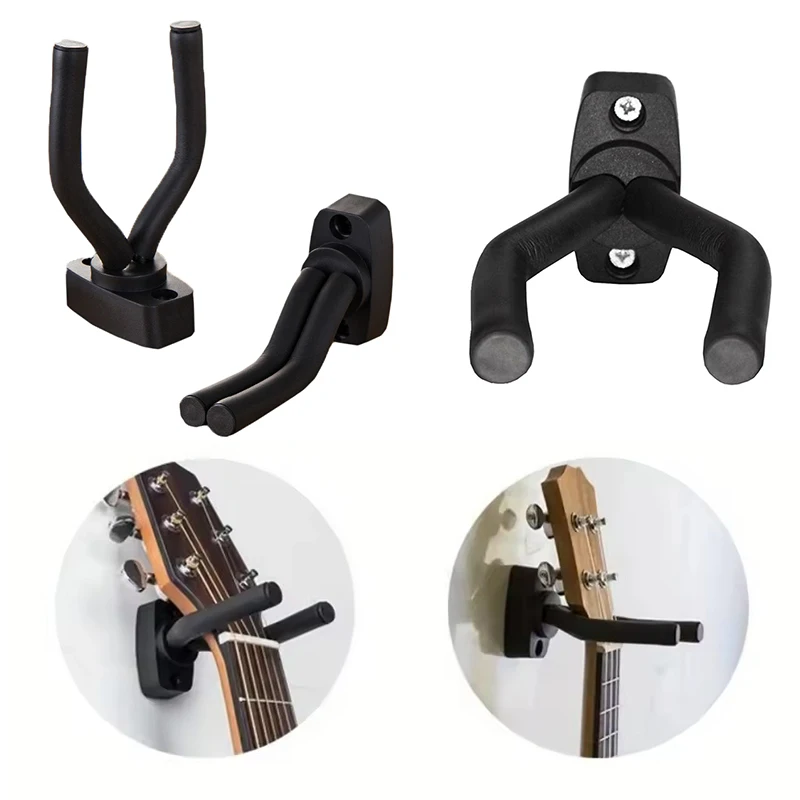 5/10PCS Guitar Bracket Multifunction Guitar Bass Wall Mount Stands Nonslip Holders Home Store Instrument Display Accessories ZYF