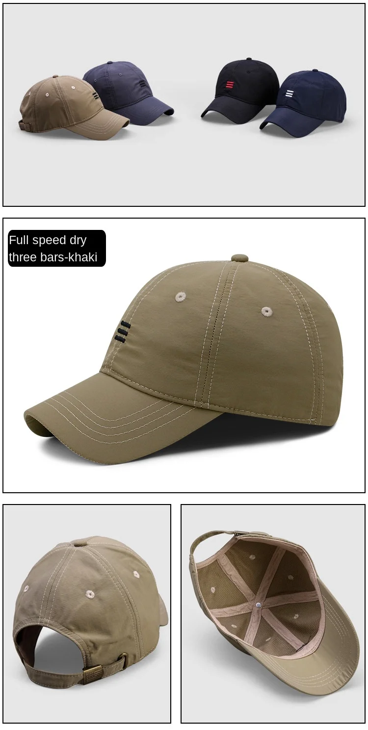 Großen Kopf Mann Plus Größe Baseball Kappe Männer Sommer Dünnen Stoff Mesh Sonnenhut Männliche Snapback Hüte M 55-60cm L 60-65cm gorras hombre – Detail 23