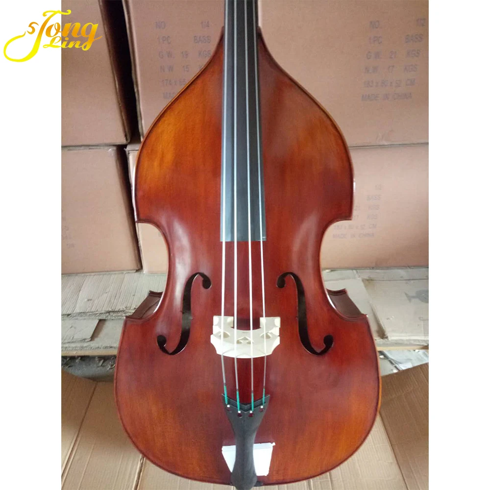 High Grade Flamed Handmade Professional Double Bass