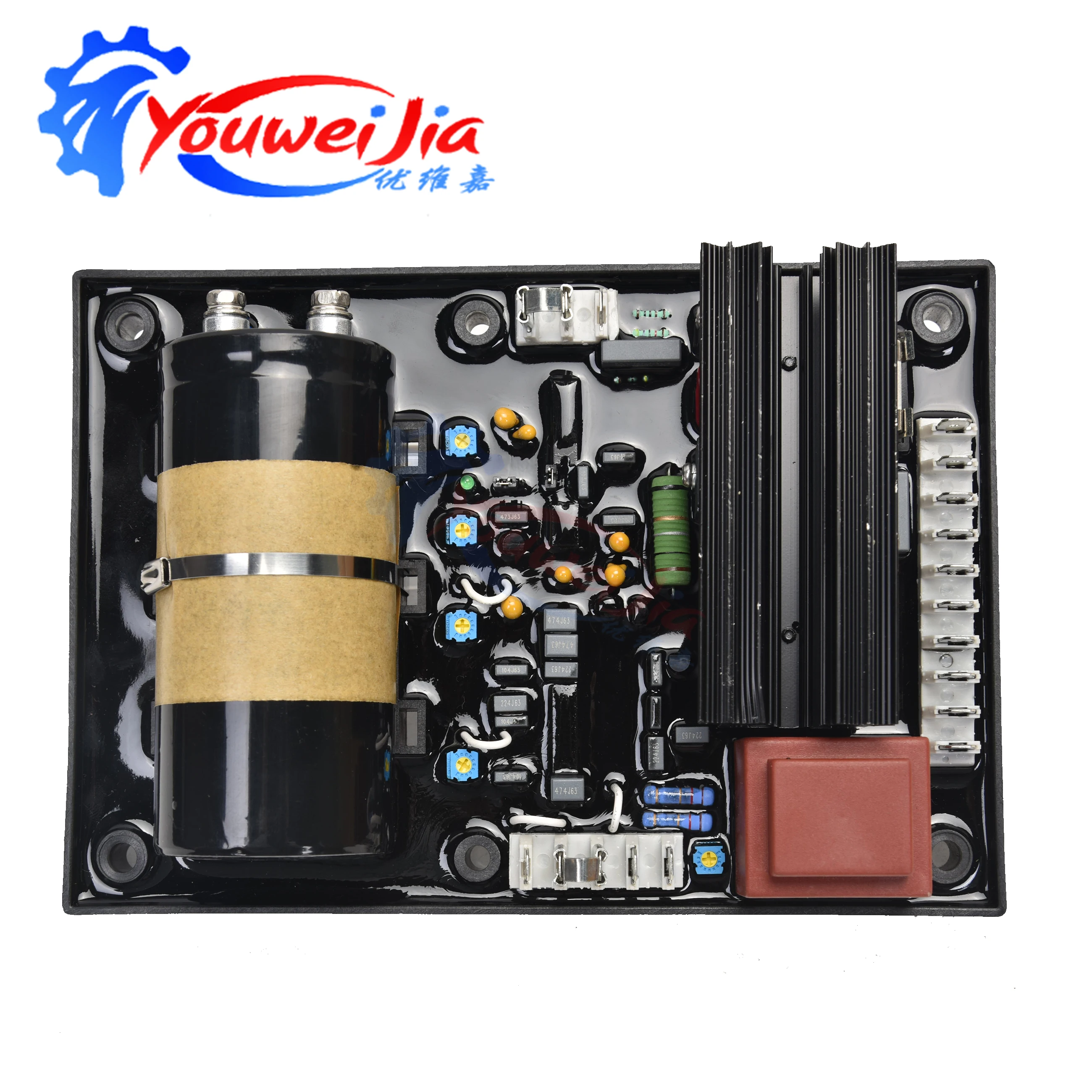 

Генератор Leroy Somer R449 AVRОригинальный чехол для Dieselgener ‬Automatische Reglerplatte R449 AVR