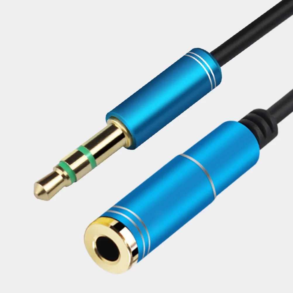 

3Pcs 2m 3.5mm Male to Female Headphone Extension Cable Aux Extension Cable Durable Tpe Pure Silver Wire Core for Cellphone