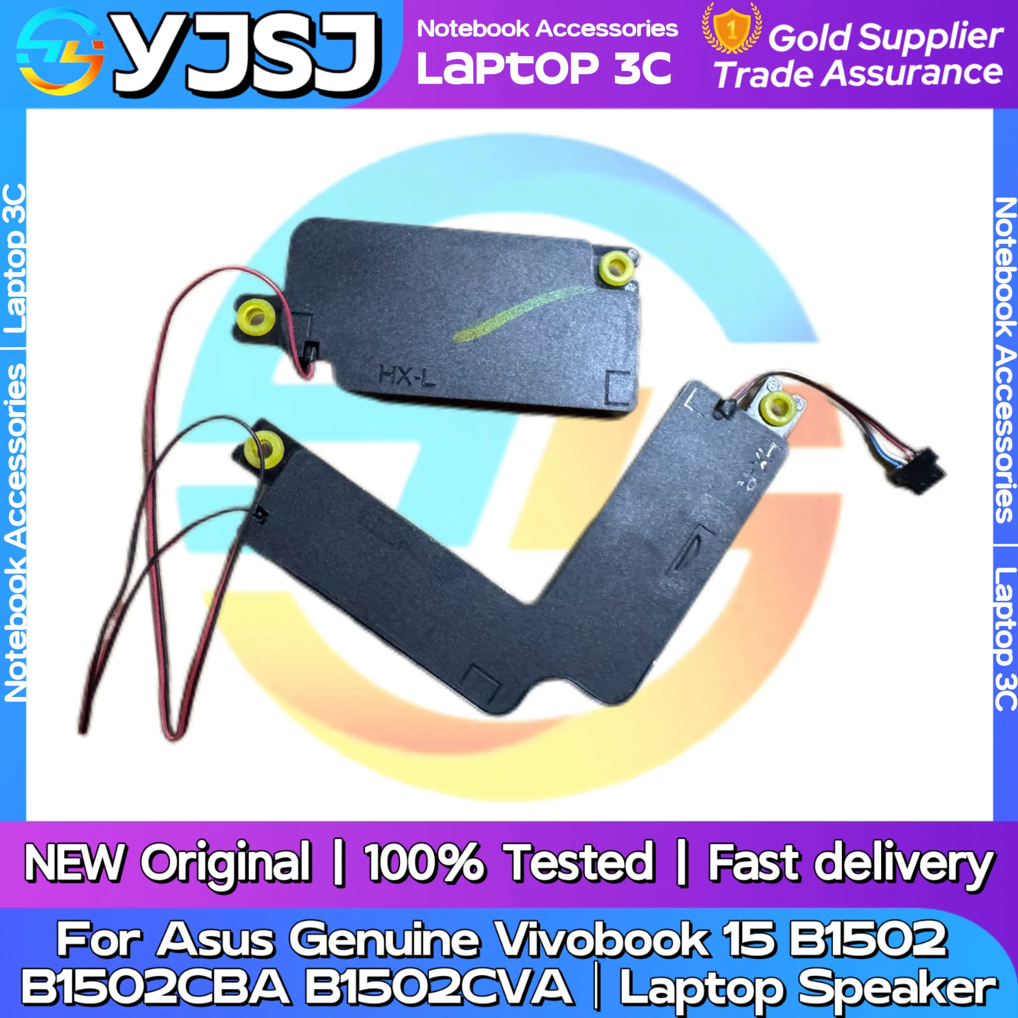 New Original Laptop Notebook Audio Speaker For Asus Genuine Vivobook B1502 X1502 M1502 B1502CBA B1502CVA built-in speaker horn