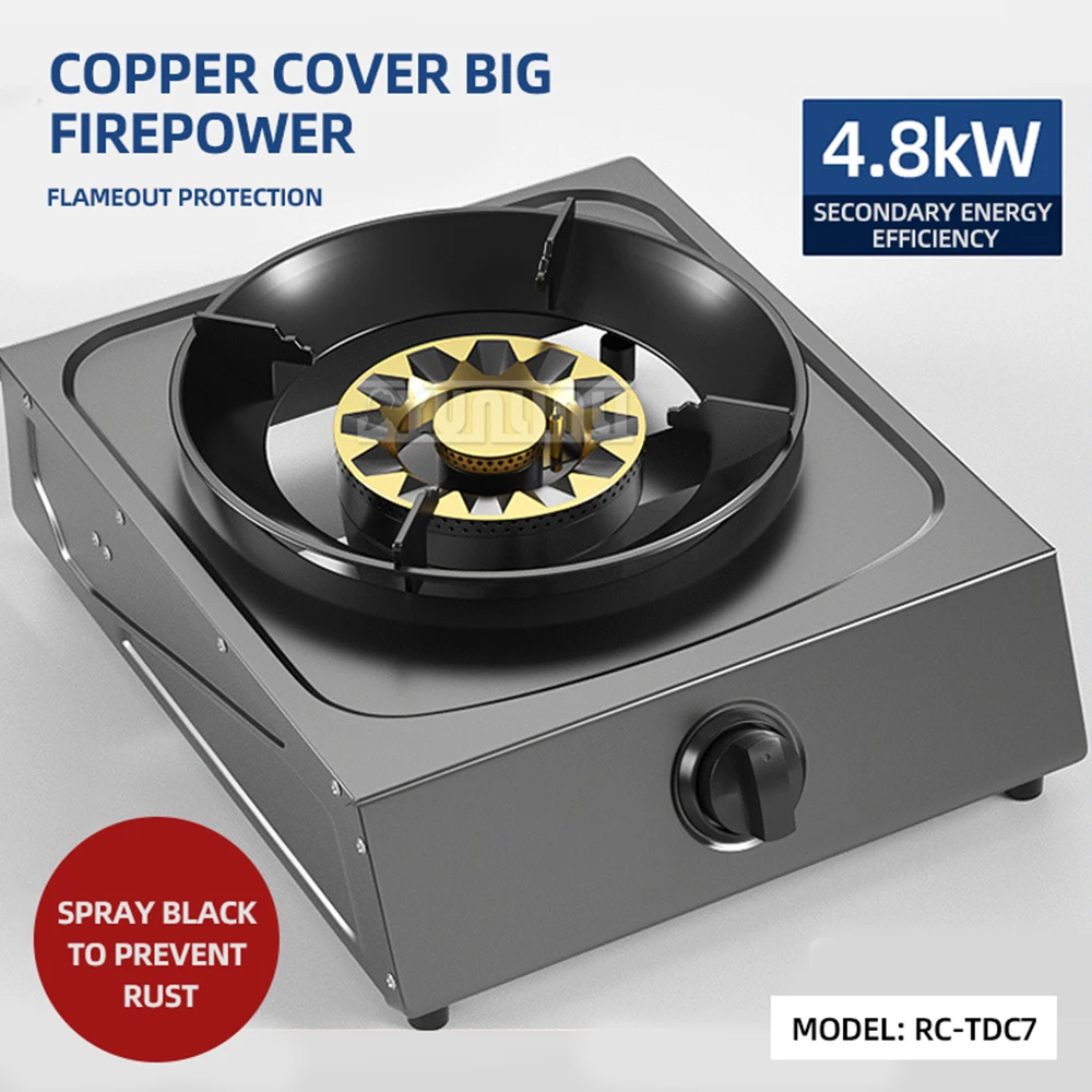 คุณภาพดีในครัวเรือนสแตนเลสประหยัดพลังงานเตาเดสก์ท็อปเตาเดี่ยวเครื่องครัวทําอาหาร