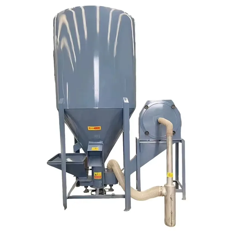 Farm Chicken Feed Mixer and Grinder Automatic Poultry Crusher