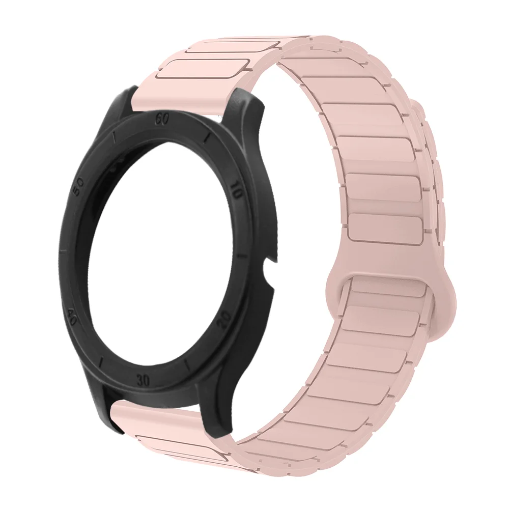 

22mm Magnetic WristBand For Huawei Watch GT Cyber Armor Style Quick Release Soft Skin-friendly Silicone Sport Smart Watch Strap