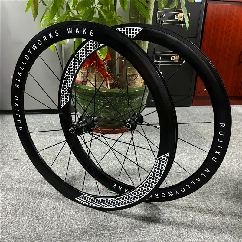 

RUJIXU Road Bicycle Wheel V brake disc brake 700C 23C 25C 28C Road Bike Wheelset Aluminum Alloy 700C Bicycle Wheel Rim