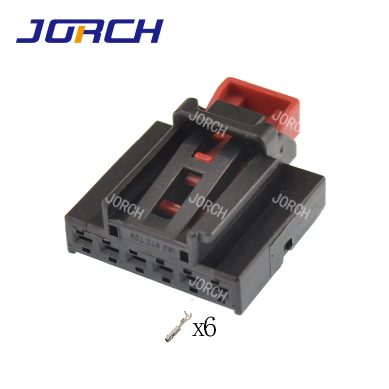 6 Pin Buchse Auto Rückleuchte Stecker Kabelbaum Sitzhöhenversteller Stecker 1S 0972706   1S0 972 706 Für VW Golf Aodi