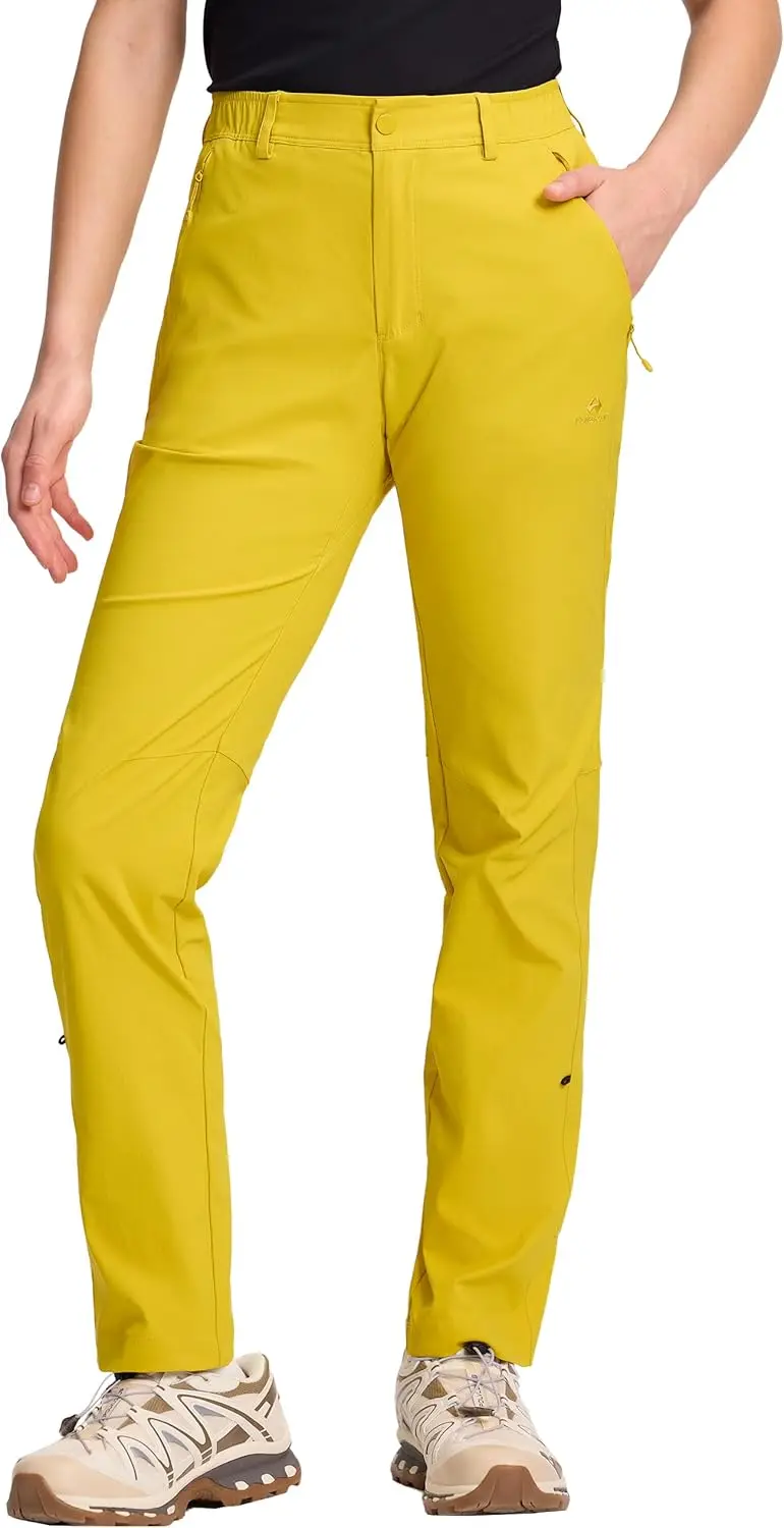 

Pioneer Camp Women's Hiking Climbing Pants Lightweight Quick Dry Water Resistant Stretch Cargo Pants for Trekking Travel