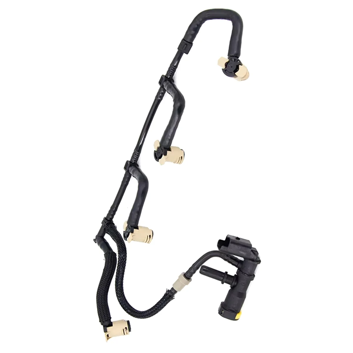 

#679W 166714557R Fuel Leak OFF Pipe for Renault Clio Megane Scenic (Black)