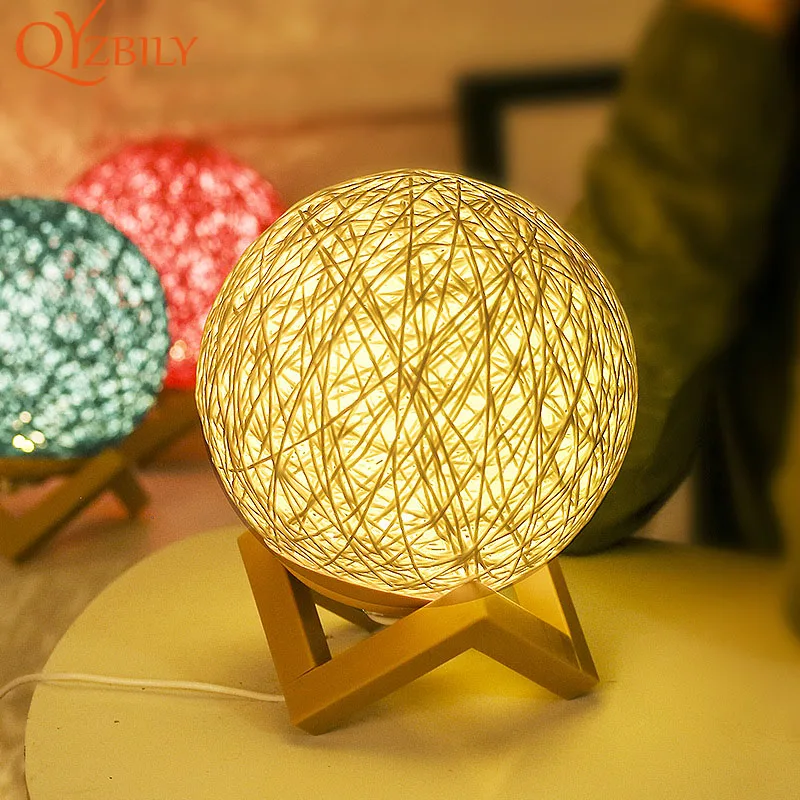 

Desk Lamp Moon Desk Light USB LED Night Light Home Decoration Bedroom Bedside Lamp Birthday Christmas Gifts abajur para quarto