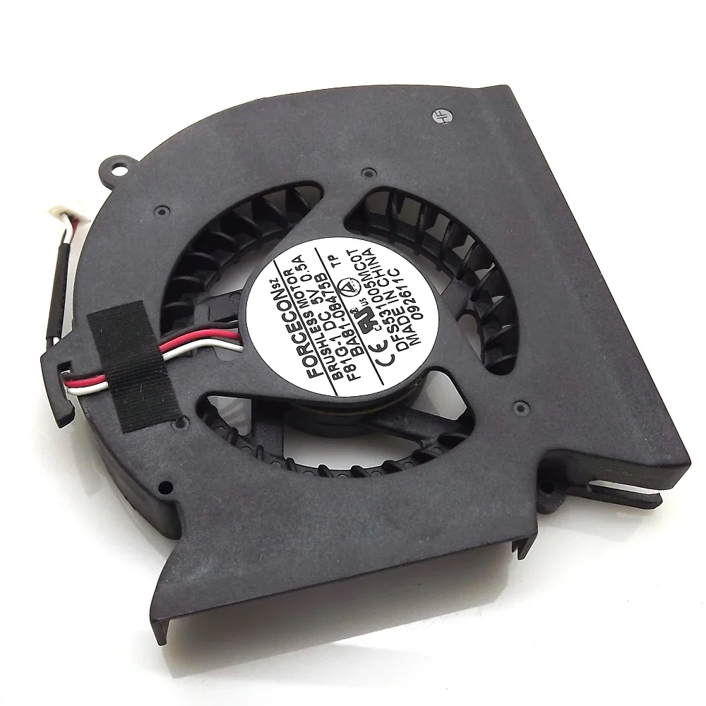 Envío Gratis F81G-A BA91-08475B DC5V 0.5A para SAMSUNG P530 R523 R525 R528 R530 R538 R540 R580 RV508 ventilador de refrigeración para portátil