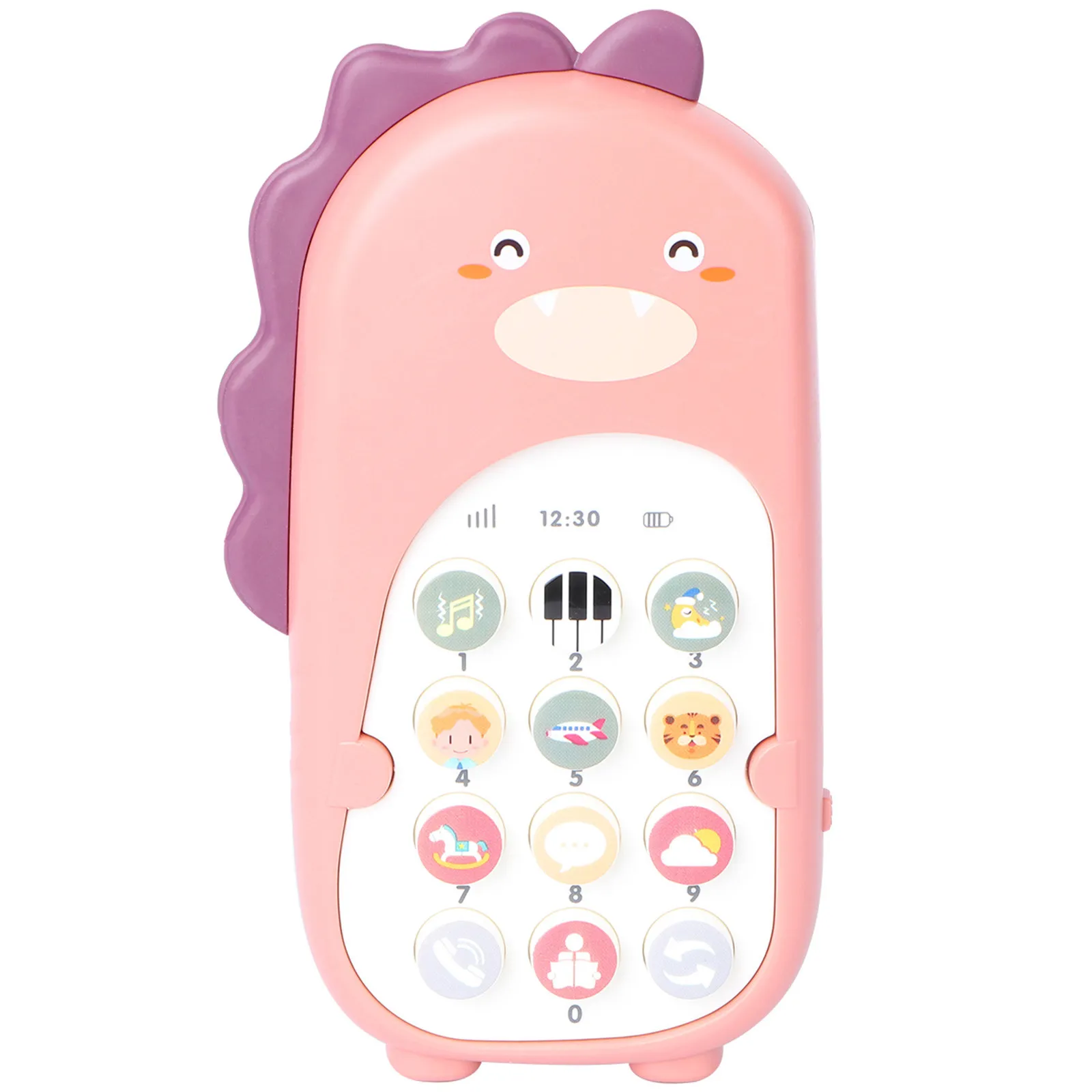 1-unidade-de-telefone-movel-simulado-educacional-bilingue-brinquedo-vibratorio-mastigavel-de-desenho-animado-para-bebes-dinossauro-rosa-presente-para-criancas