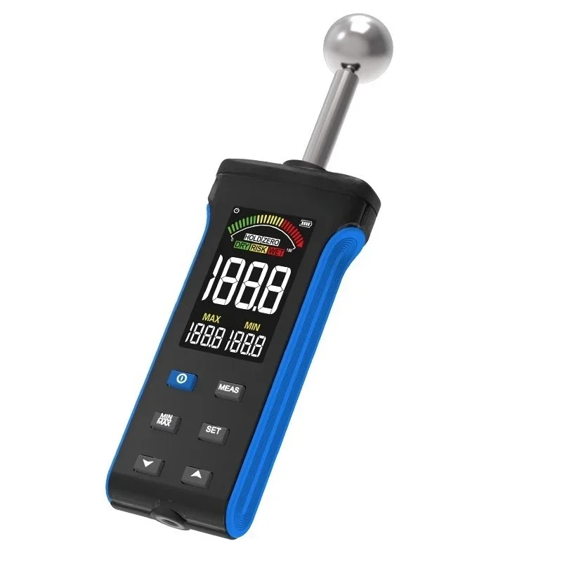 Spherical induction moisture meter, high-precision wood moisture content test, wall humidity detector
