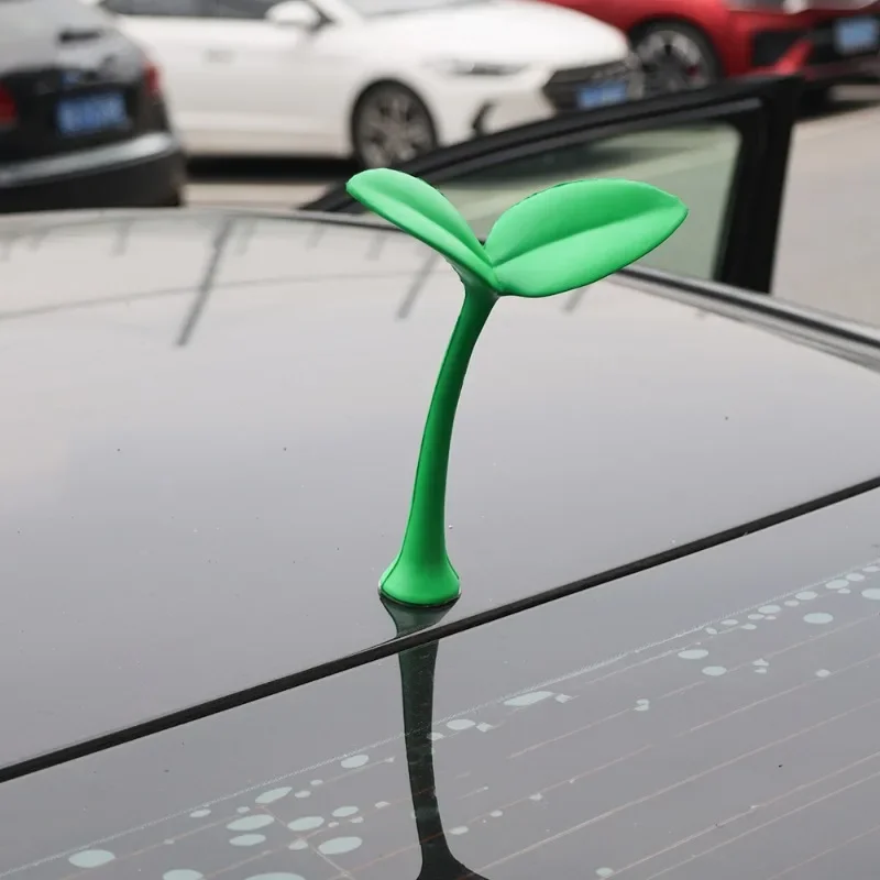 Naklejki stereo 3D Auto zderzak dachowy kaptur kaski motocyklowe dekoracje kiełki fasoli diabelski róg małe macki zewnętrzna część samochodu — zdjęcie 6