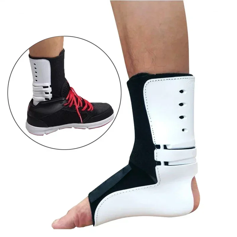 Drop Foot Orthosis Adjustable Left Right Ankle Sprain Orthosis Stabilizer Foot Protector for Hemiplegia Corrector Rehabilitation