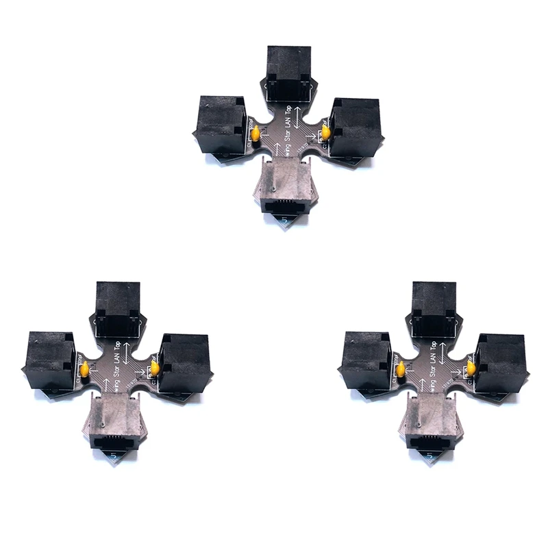 3X rzucanie gwiazdy LAN Tap moduł przechwytujący pakiet sieciowy replika monitorowania komunikacji Ethernet pasywny Ethernet