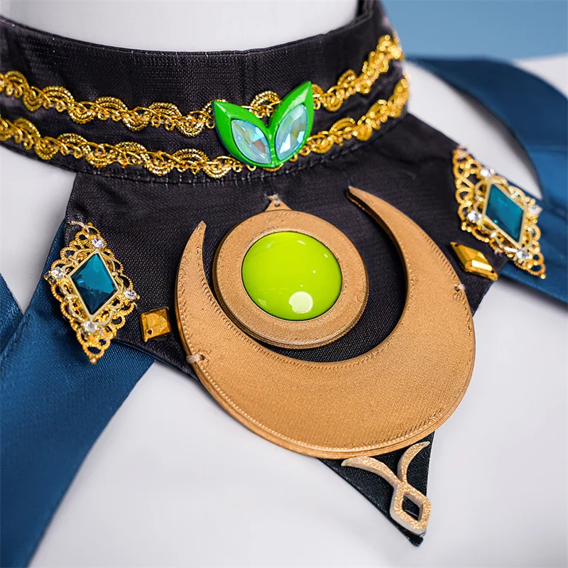 ROLECOS Gioco Genshin Impact Lauma Costume Cosplay Sacramento di Evermoon Song Lauma Halloween Vestito Delle Donne Del Partito Gioco di Ruolo Vestito