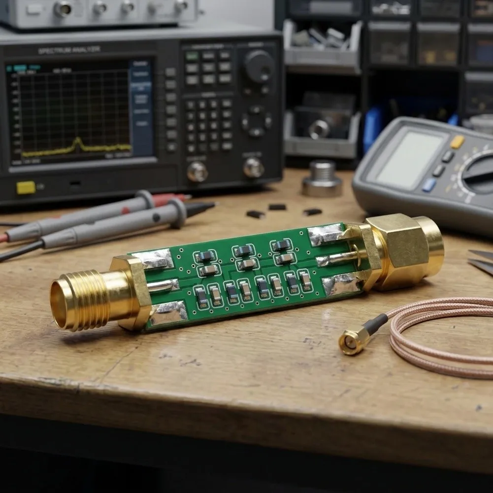 Radio Signal Optimizer FM Notch Filter For Improving Listening Experience 50 Ohm Impedance Compact Lightweight Design