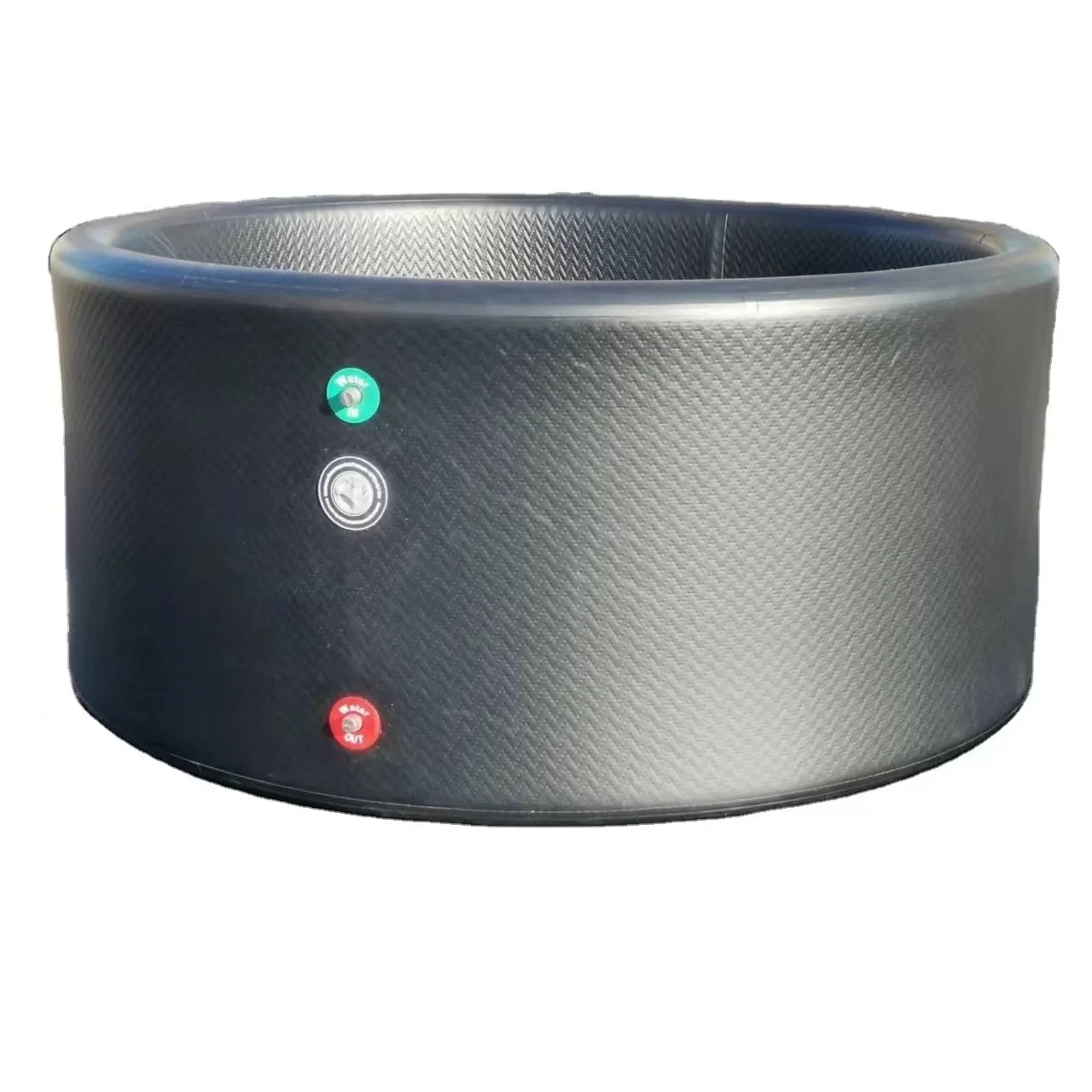 Outdoor High Quality 3-6 Person Large Cold Plunge Tub Drop Stich Inflatable Round Ice Bath Tub