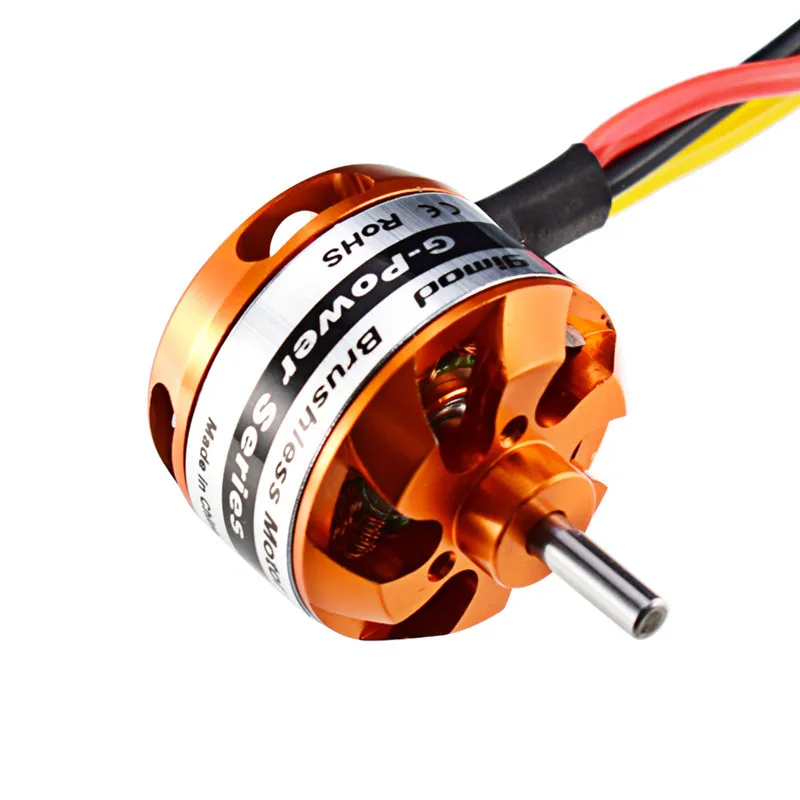 Motor brushless RC para drones y aviones 2-4S de alto rendimiento - imagen 2