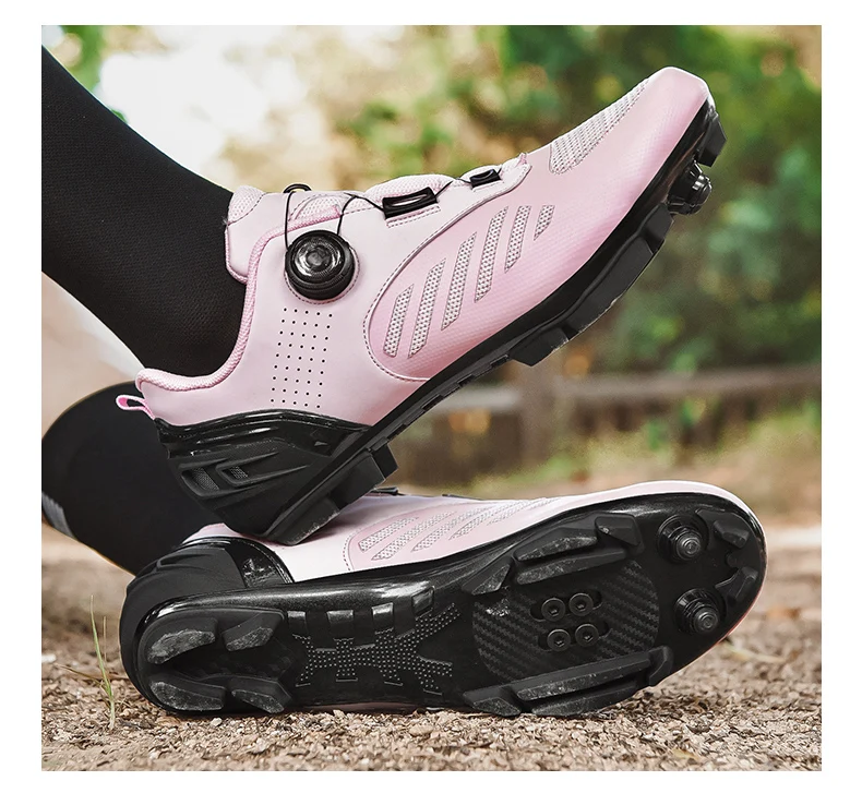 Lixing ming Männer Fahrrads chuhe Rennrad Frauen rosa Rennen selbstsicher nde Geschwindigkeit mtb Fahrrad Turnschuhe spd Stollen Fahrrads chuhe – Detail 10