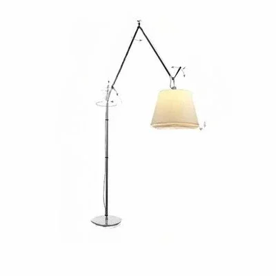 

High-end medieval living room floor lamp, designer rocker fabric floor lamp