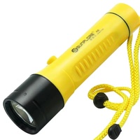 Professional Scuba Diving Flashlight IPX68 Waterproof Underwater 100m Dive Lamp Built-in 5000mAh Battery Rechargeable Dive Light