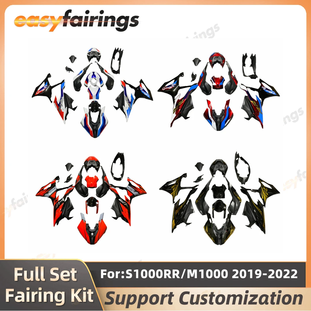 

NEW ABS Motorcycle full fairing kit fit For BMW S1000RR S1000 M1000 2019 2020 2021 2022 whole fairings kits bodywork Plastics