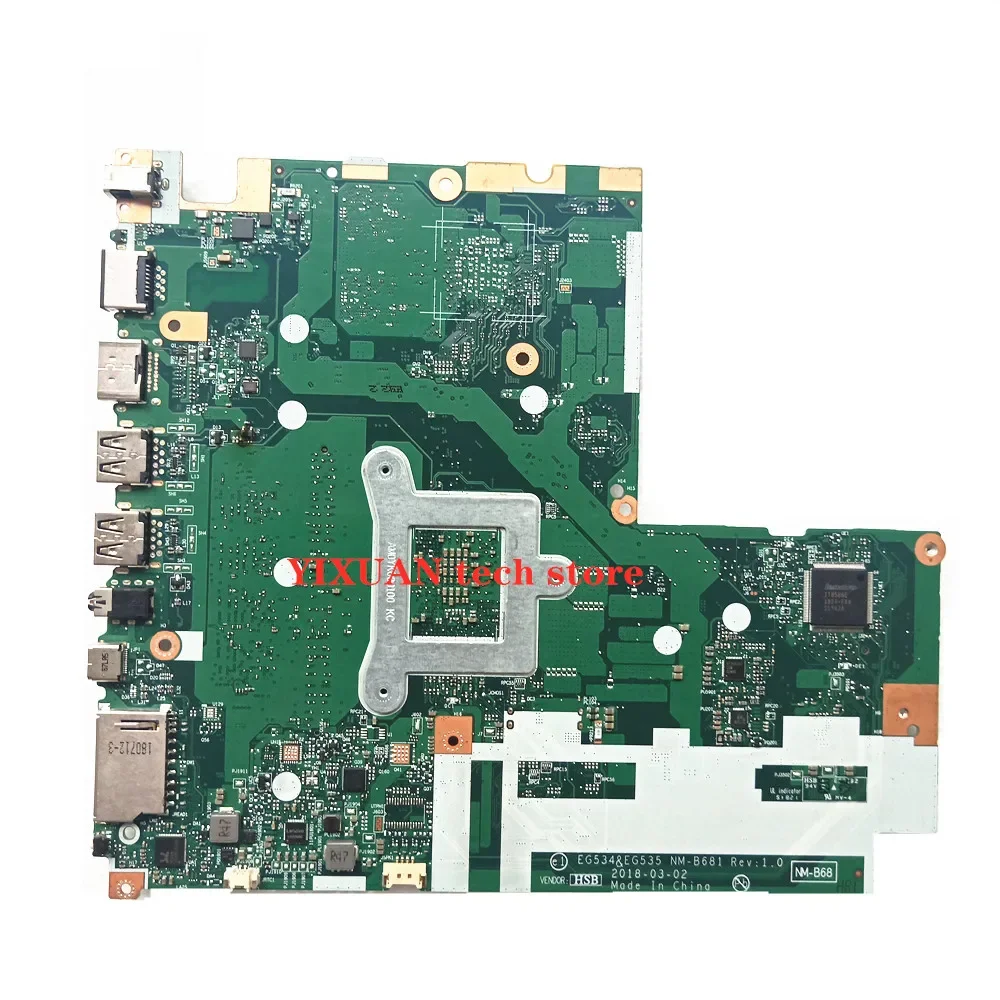 For Lenovo ideapad 330-15ARR Laptop motherboard with R3-2200U 4GB RAM DDR4 5B20R5676  EG534/535 NM-B681 motherboard 100% Test OK